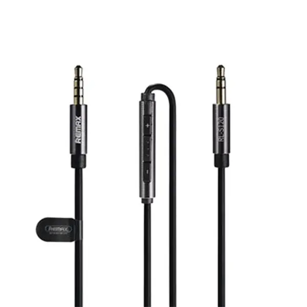 کابل انتقال صدا 3.5 میلی متری ریمکس مدل RL-S120 به طول 1.2 متر Remax RL-S120 3.5mm Audio Cable 1.2m