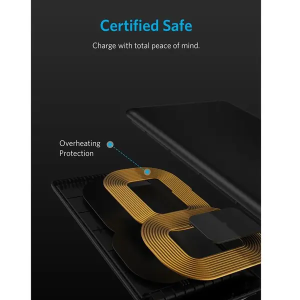 A2523012 Qi-Certified Wireless Charger شارژر بی سیم انکر مدل A2523012 - 4