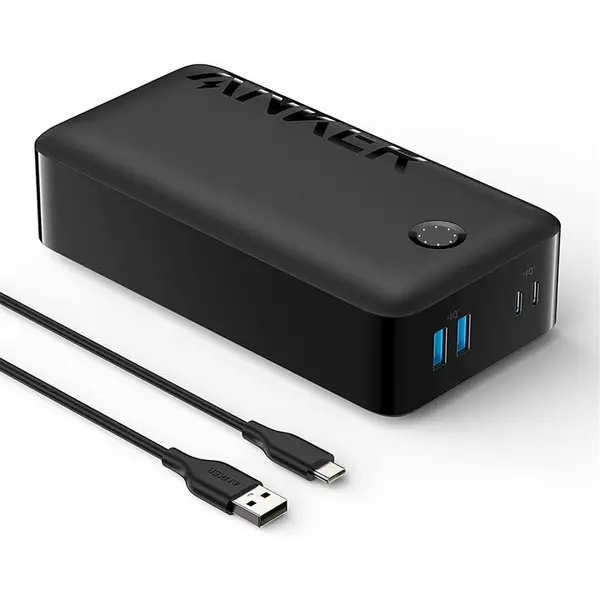 پاوربانک ۴۰۰۰۰ میلی آمپر انکر مدل Anker 347 Power Bank PowerCore 40000 A1377