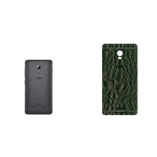 برچسب تزئینی ماهوت مدل Crocodile Leather مناسب برای گوشی Lenovo Vibe P1