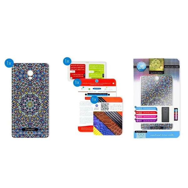 برچسب تزئینی ماهوت مدل Imam Reza shrine-tile Design مناسب برای گوشی Lenovo Vibe P1 - 2