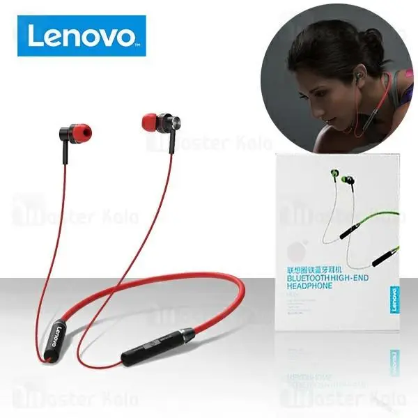 هندزفری بلوتوث لنوو Lenovo HE06 Wireless Headphones Handsfree Wireless Lenovo HE06 - 5