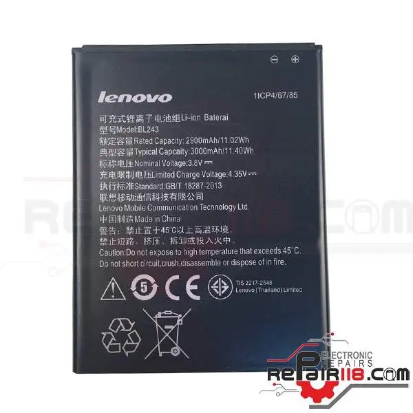 باتری موبایل Lenovo K3 Note bl243 - 4