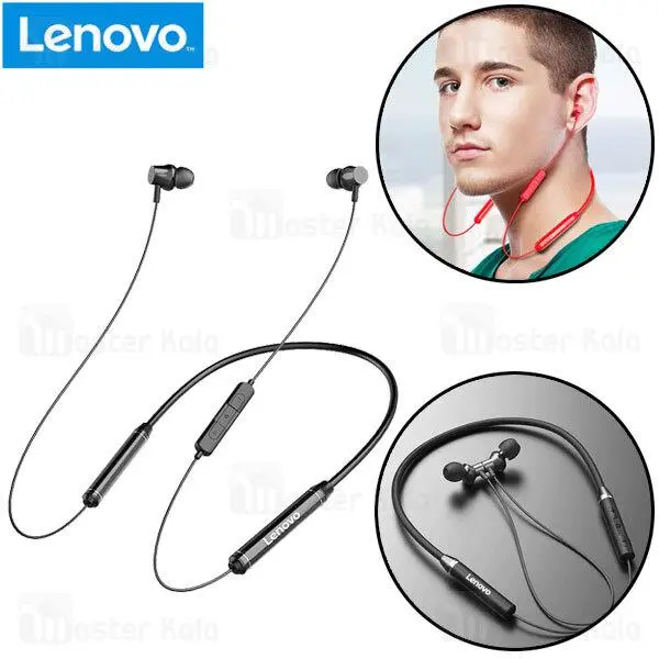 هندزفری بلوتوث لنوو Lenovo QE08 Bluetooth Headset - 5