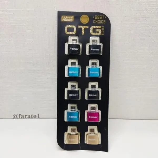 بدیل OTG\rمیکرو\rجنس متال REMAX