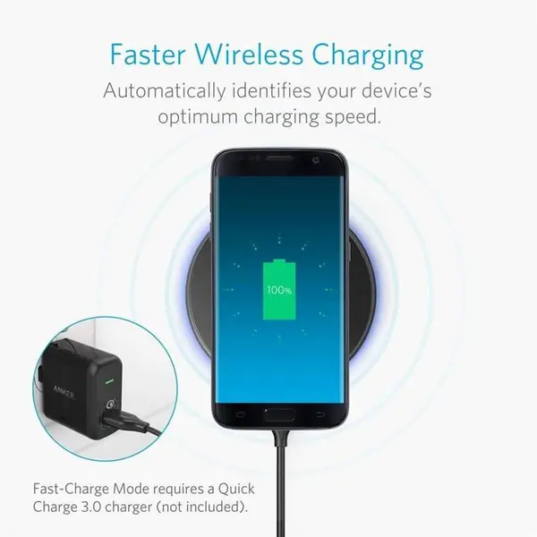 شارژر بی سیم انکر PowerTouch 10 USB-C Fast A2512 - 2