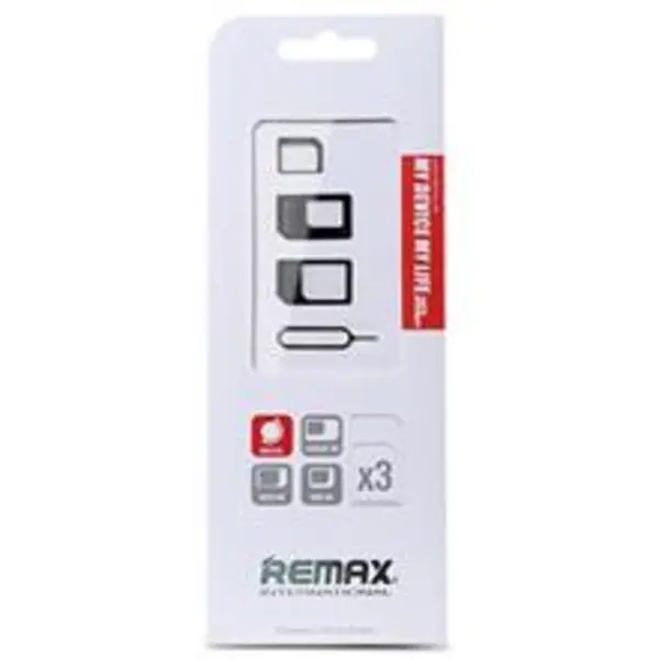 تبدیل سیم کارت های میکرو و نانو به استاندارد ریمکس Remax Micro and Nano SIM Card Adapters - 5