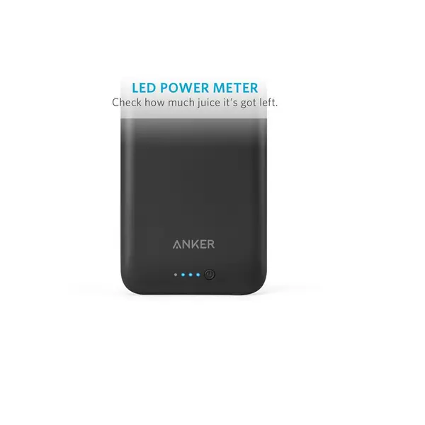 کاور شارژ انکر مدل Ultra Slim Extended با ظرفیت 2850 میلی آمپر ساعت مناسب برای گوشی آیفون 6 / 6S Anker Ultra Slim Extended Battery Case for iPhone 6 / iPhone 6s - 2
