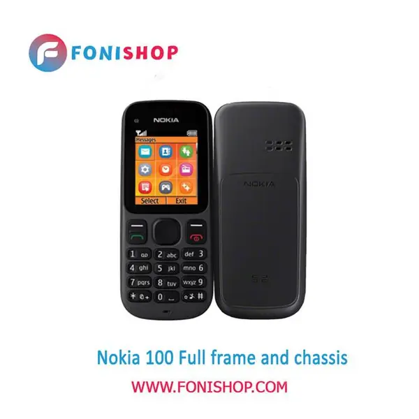 قاب و شاسی موبایل نوکیا مدل 100 - 3