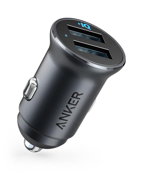 Anker A2727 PowerDrive 2 Alloy Metal Mini Car Charger