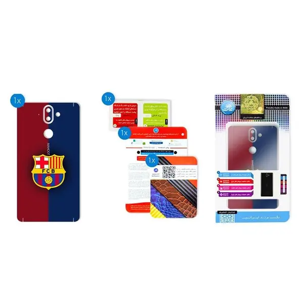 برچسب تزئینی ماهوت مدل BARCELONA Design مناسب برای گوشی Nokia 8Sirocco - 2