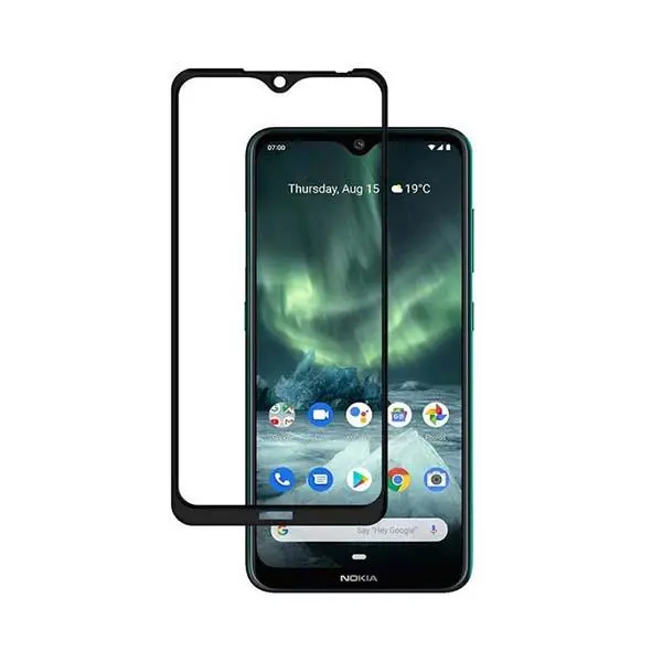 گلس تمام صفحه Full Screen Protector برای گوشی موبایل Nokia 6.2 Glass Full Screen Protector For Nokia 6.2 Mobile - 2