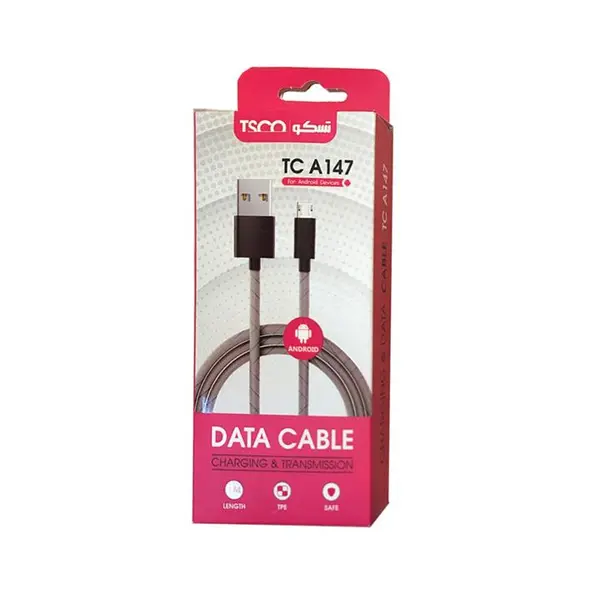 کابل شارژ MicroUSB برند TSCO مدل TC-A147 1 متر - 4