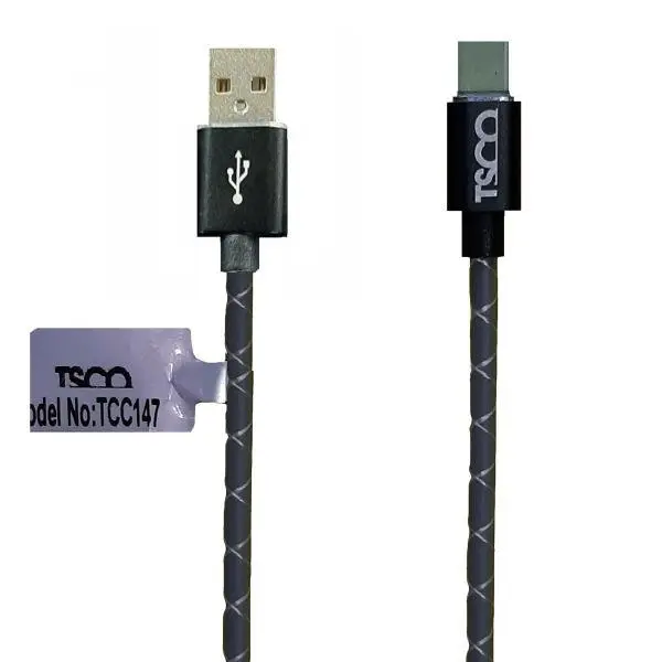 کابل شارژ MicroUSB برند TSCO مدل TC-A147 1 متر - 3