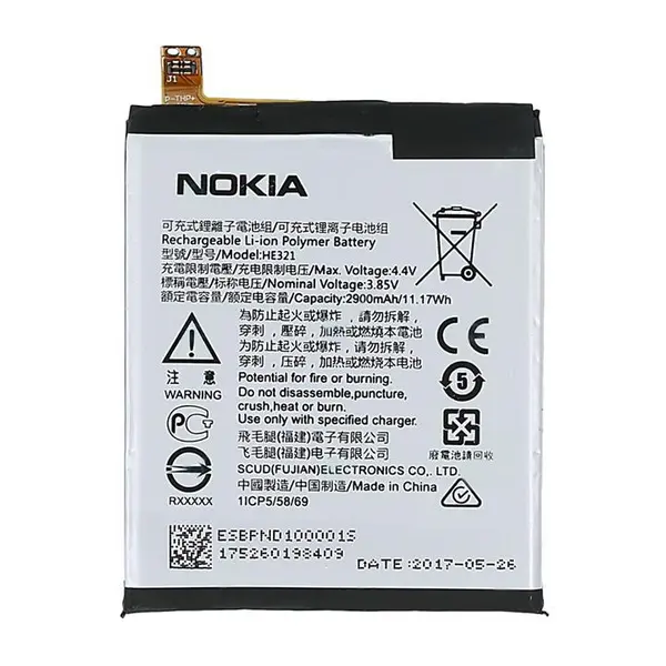 باتری Nokia 5 - HE321 Nokia 5 HE321 Battery - 4