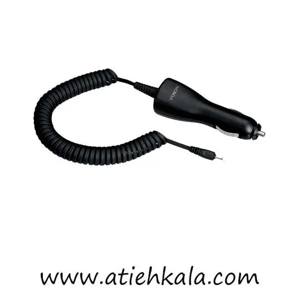 شارژر فندکی نوکیا سوزنی Nokia Original Thin Pin Car Charger - 4