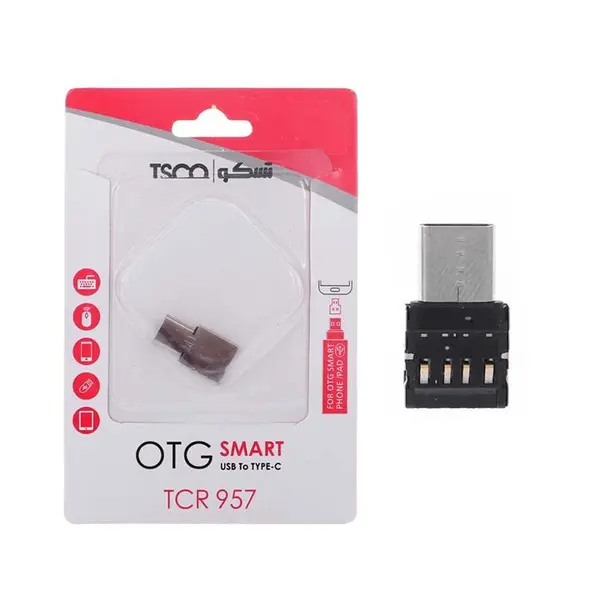 تبدیل OTG تسکو مدل TSCO TCR 957 TYPE-C - 3