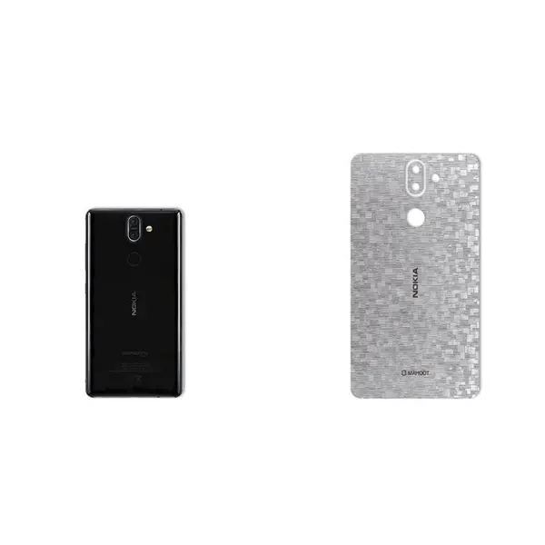 برچسب تزئینی ماهوت مدل Silicon Texture مناسب برای گوشی Nokia 8Sirocco - 2