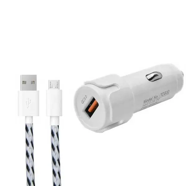 شارژر فندکی تسکو مدل TCG 32 به همراه کابل microUSB TSCO TCG 32 Car Charger with microUSB Cable - 5