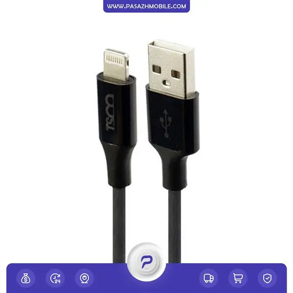 کابل دیتا لایتنینگ تسکو مدل TC i601 به طول ۱ متر