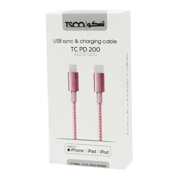 کابل شارژ آیفون تسکو TC PD200 - 4