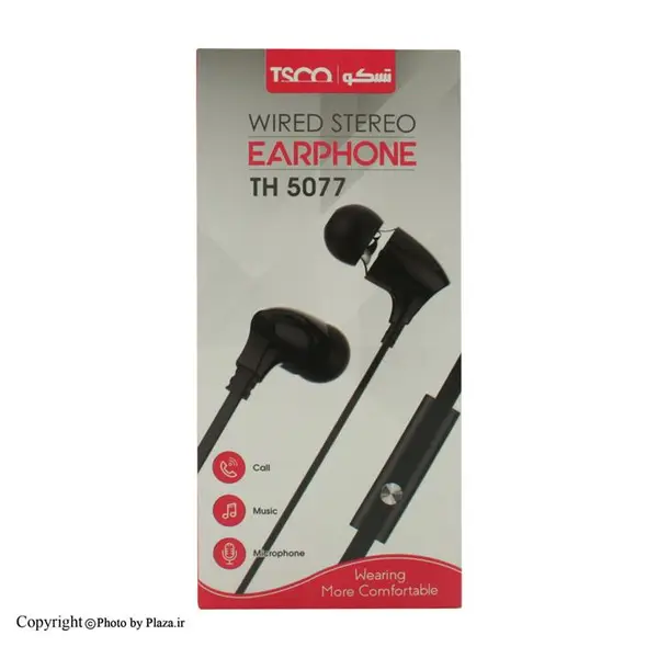 هندزفری سیمی تسکو مدل TH 5077 TSCO TH 5077 Handsfree - 4
