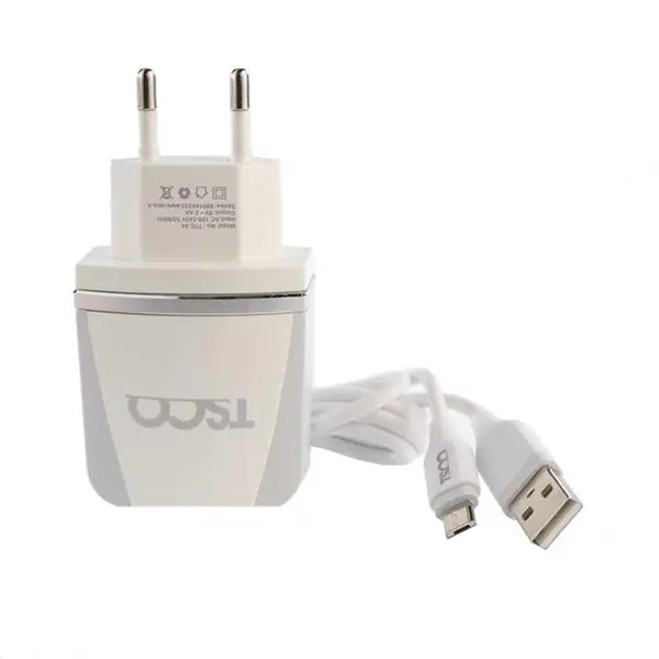 شارژر دیواری TSCO مدل TTC 44 TSCO TTC 44 USB CHARGER - 5