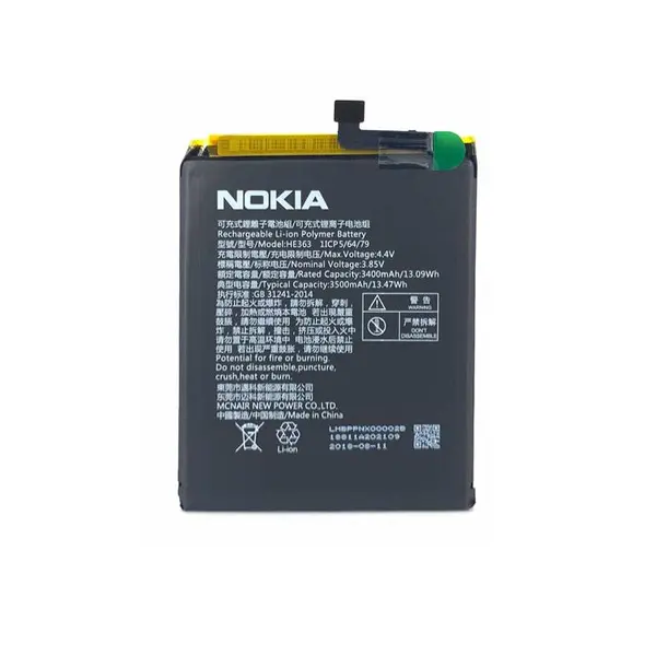 باتری نوکیا 8.1 مدل HE363 ظرفیت 3400 میلی آمپر ساعت - 4