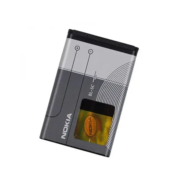 باتری موبایل نوکیا مدل BL-5C با ظرفیت 1020 میلی آمپر ساعت مناسب برای گوشی موبایل Nokia 5C