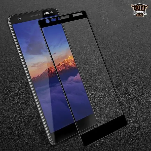 محافظ صفحه نانو تمام چسب نوکیا BUFF Full Glass | Nokia 3.1 Glass Full Nokia 3.1 - 5