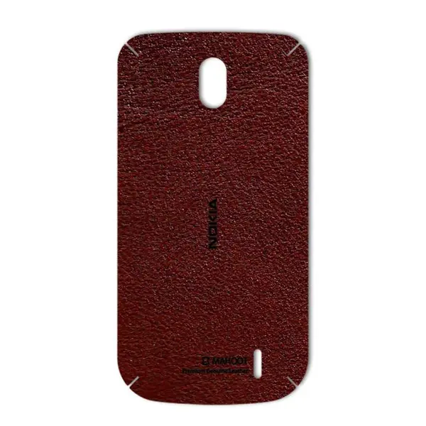 برچسب تزئینی ماهوت مدلNatural Leather مناسب برای گوشی Nokia 1 - 2