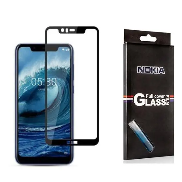 محافظ صفحه شیشه ای تمام صفحه تمام چسب مارک TT نوکیا Nokia 5.1 Plus / X5... Nokia 5.1 Plus / X5 Mocol Glass - 5