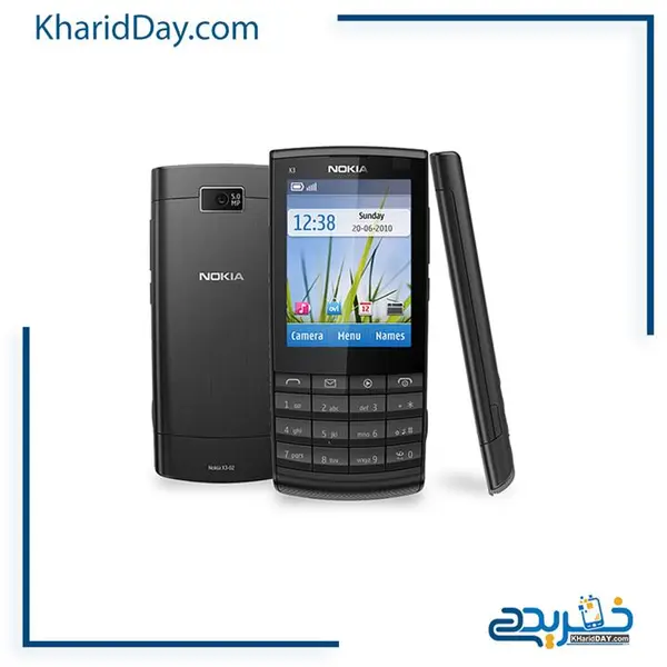 قاب و شاسی کامل گوشی نوکیا X3-02 - 3