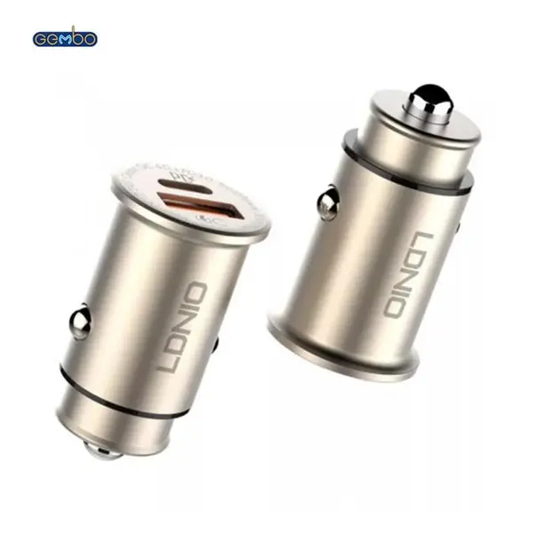 شارژر فندکی فست شارژ 30 واتی الدینیو مدل LDNIO C506Q