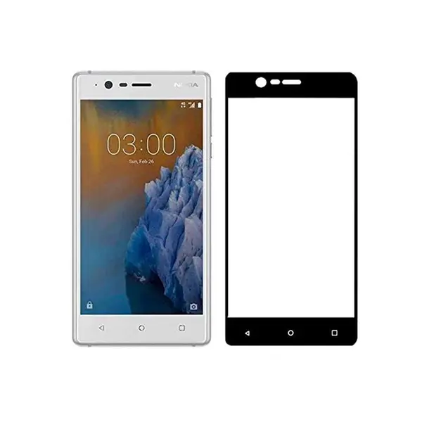 گلس محافظ تمام صفحه گوشی نوکیا 3 – Nokia 3 - 5