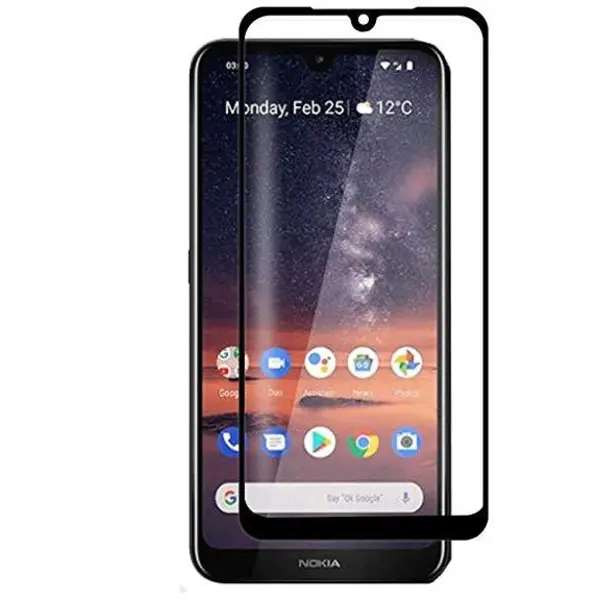 محافظ صفحه نمایش گلس تمام صفحه نوکیا مدل 4.2 Full Glass Screen For Nokia 4.2 - 2