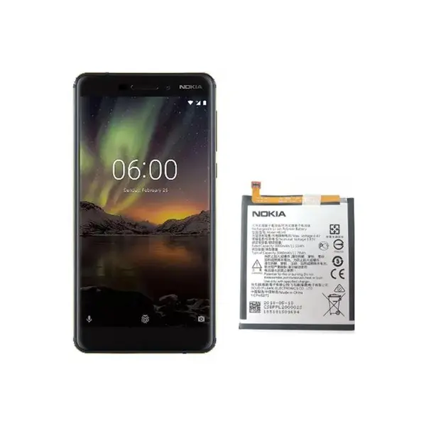 باتری گوشی نوکیا 6.1 – Nokia 6 2018 مدل HE345 Battery HE345 For Nokia6.1 2018 - 5
