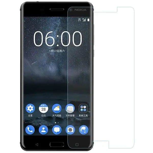 گلس محافظ شیشه ای صفحه نمایش ریمکس گوشی نوکیا 6 Glass Screen Protector Nokia 6 - 2