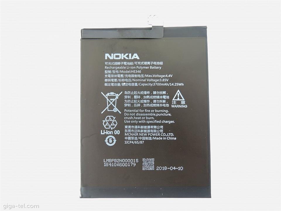 BATTERY HE340 NOKIA 7