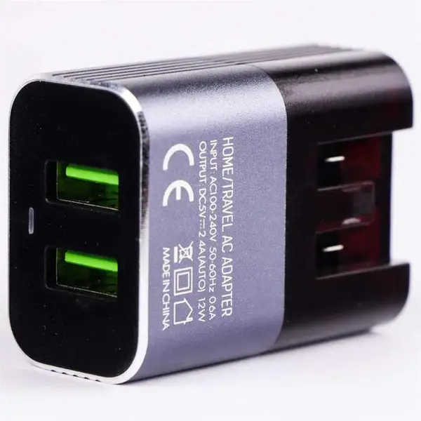 شارژر دیواری الدینیو مدل A2206 همراه با کابل میکرو USB LDNIO A2206 DUAL USB CHARGER WITH MicroUSB CABLE - 2