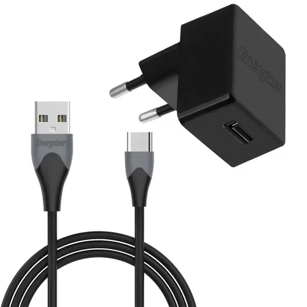 شارژر دیواری انرجایزر مدل AC1Q3EUUC23 به همراه کابل تبدیل USB-C - 3