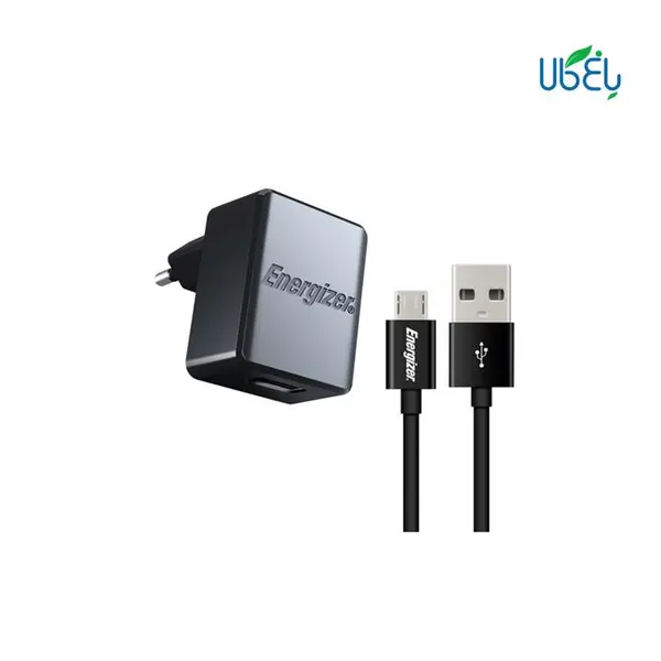 انرجایزر شارژر دیواری انرجایزر مدل ACA1AEUCMC3 به همراه کابل تبدیل microUSB - 3