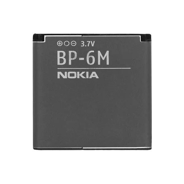 باتری موبایل نوکیا مدل BP-6M با ظرفیت 1100 میلی آمپر - مناسب گوشی موبایل Nokia N73 - 3