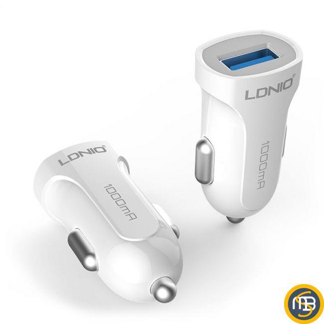 LDNIO DL C17 Car Charger With microUSB Cable
