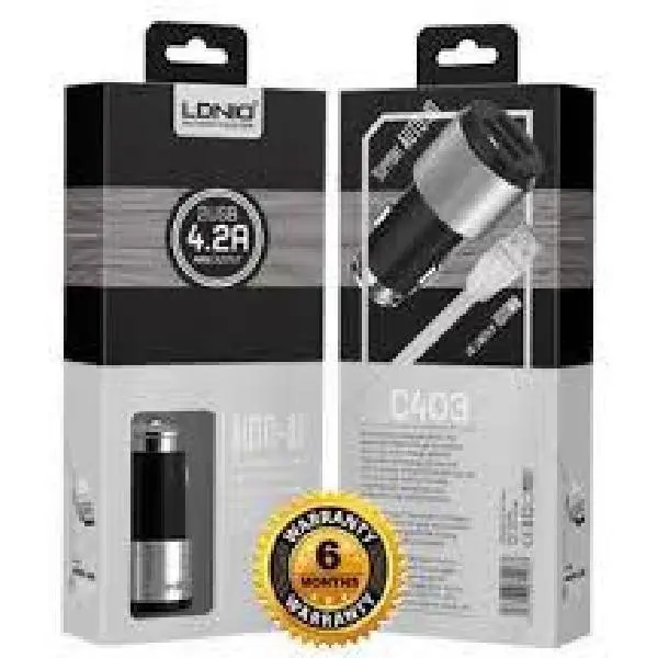 شارژر فندکی الدینیو مدل c403 - 2