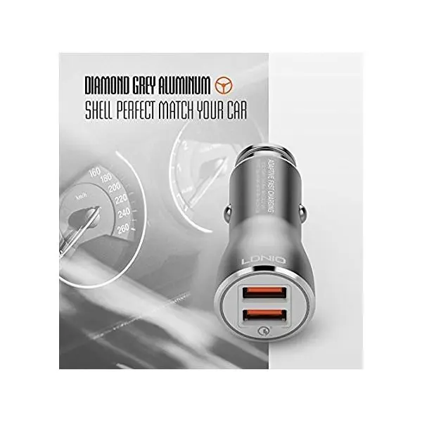شارژر فندکی الدینیو مدل C407Q - 4