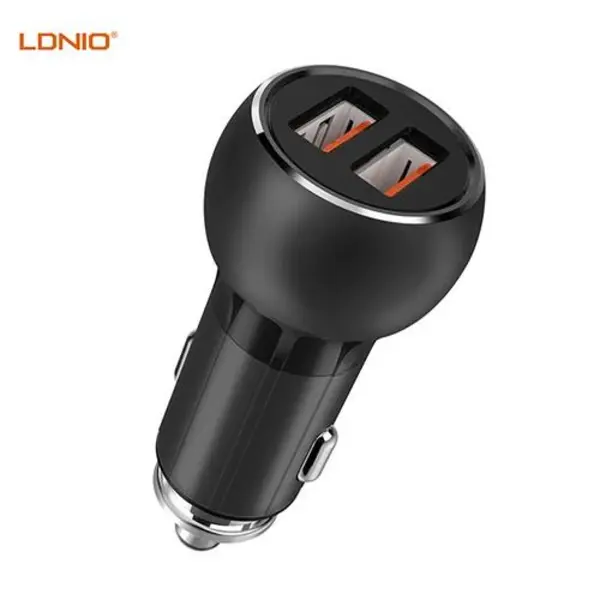 شارژر فندکی الدینیو مدل C503Q همراه با کابل Type-C LDNIO C503Q Car Charger With Type-C Cable - 4