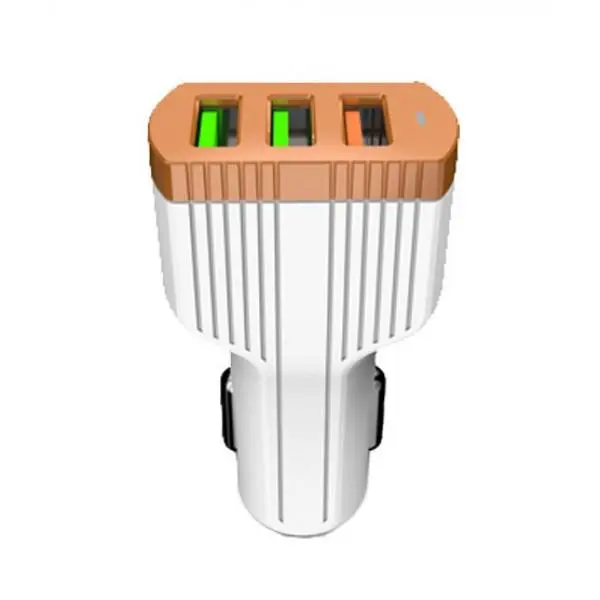 شارژر فندکی الدینیو مدل C702Q همراه با کابل MicroUSB - 4