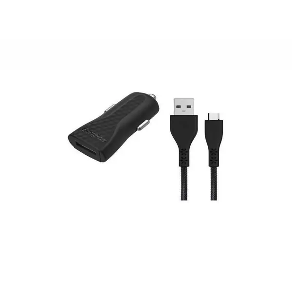 شارژر فندکی انرجایزر مدل DC1ALMCM به همراه کابل MicroUSB