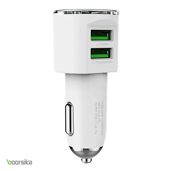 شارژر فندکی الدینیو مدل DL-C29 LDNIO DL-C29 Car Charger microusb